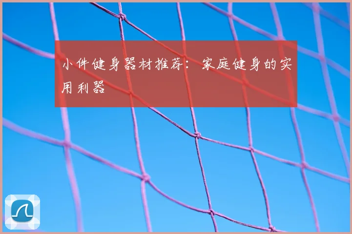 小件健身器材推荐：家庭健身的实用利器