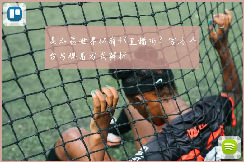 美加墨世界杯有4K直播吗？官方平台与观看方式解析